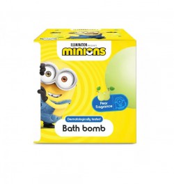 Kula musująca do kąpieli Minionki 165 g gruszka