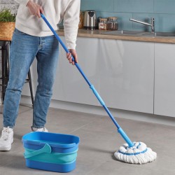 Mop obrotowy Spontex Twist Mop Ultra Compact Kit