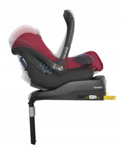 Maxi Cosi CabrioFix Fotelik samochodowy 0-13 kg Orchid Red + Osłonki na szybę