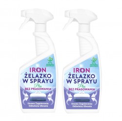 Iron żelazko w sprayu Plus 750 ml x2