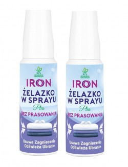 Iron żelazko w sprayu Plus 100 ml x2