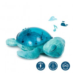 Cloud B Projektor z pozytywką - Żółw podwodny niebieski ECO Tranquil Turtle