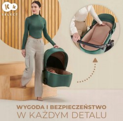 Wózek spacerowy Kinderkraft Prime szary