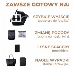 Wózek spacerowy Kinderkraft Prime szary