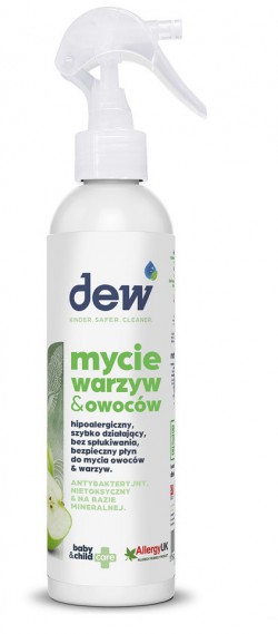 Dew Środek Środek do mycia warzyw i owoców 250 ml