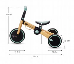 Rowerek biegowy trójkołowy 3w1 Kinderkraft 4TRIKE Sunflower Blue