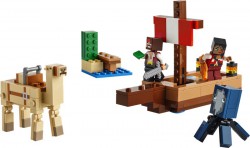 Lego Minecraft Rejs statkiem pirackim 21259