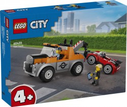 Lego City Samochód pomocy drogowej i naprawa sportowego auta 60435