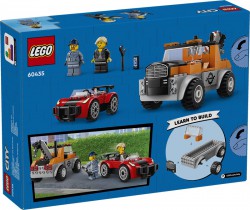 Lego City Samochód pomocy drogowej i naprawa sportowego auta 60435