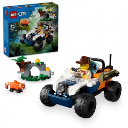 Lego City Quad badacza dżungli z pandą czerwoną 60424