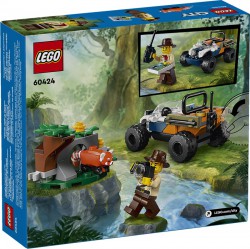 Lego City Quad badacza dżungli z pandą czerwoną 60424