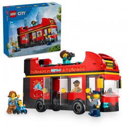 Lego City Czerwony, piętrowy autokar 60407