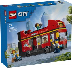 Lego City Czerwony, piętrowy autokar 60407