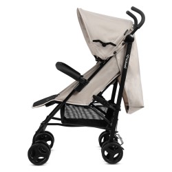 Kidwell Wózek spacerowy parasolka QUGAR Black /beige