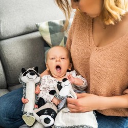 Baby Ono przytulanka z zawieszką Racoon Rocky 747